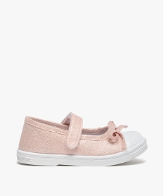 GEMO Babies fille en toile pailletée et bout renforcé rose standard