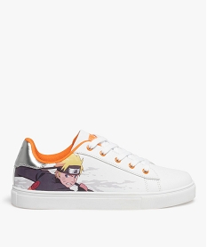 GEMO Tennis garçon à lacets - Naruto Shippuden blanc standard