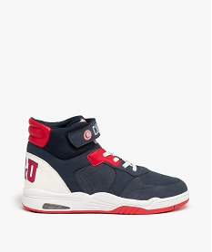 GEMO Baskets garçon mid-cut à bulle dair – Camps United Bleu