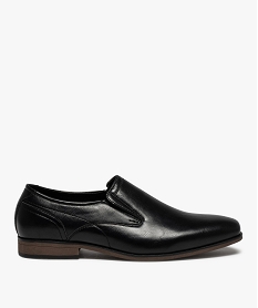 loafers homme unis avec encoches elastiquees bleuF746501_1