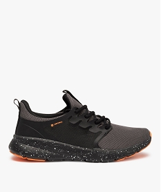 GEMO Baskets homme running extra légères en mesh gris standard
