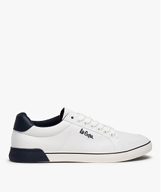 GEMO Baskets homme en toile à lacets – Lee Cooper Valmont blanc standard
