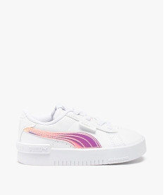 GEMO Baskets fille à lacets élastiques – Puma Jada blanc standard