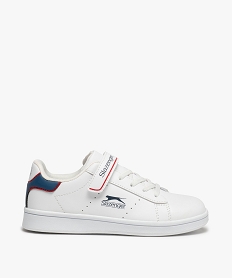 GEMO Tennis garçon à lacets élastiques et scratch – Slazenger Bleu