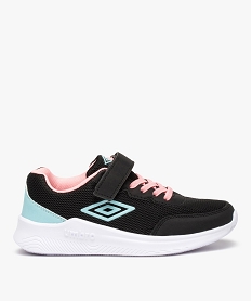 GEMO Baskets fille en mesh extra légères – Umbro Loran noir standard