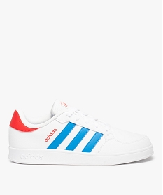 GEMO Baskets garçon tricolores à lacets – Adidas Breaknet Rouge