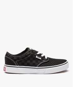 GEMO Tennis garçon en toile style skateshoes - Vans Atwood noir vif
