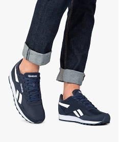 GEMO Baskets homme retro running – Reebok Rewind Run Bleu