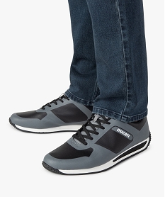 GEMO Baskets homme bicolores à lacets – Ducati New Split gris standard