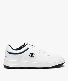 GEMO Baskets homme unies à lacets - Champion Rebound Blanc