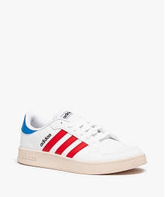baskets homme style retro tricolores - adidas breaknet blancF794601_2