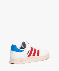 baskets homme style retro tricolores - adidas breaknet blancF794601_4