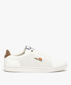 GEMO Baskets homme unies à lacets – Ellesse Monaco blanc standard