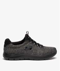 baskets homme en maille souple - skechers summit noirF797701_1