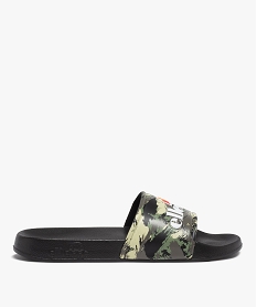 GEMO Mules de piscine homme camouflage - Ellesse Vert