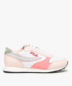 baskets femme running multicolores - fila orbit low rose baskets filaF801301_1