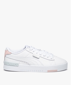 GEMO Baskets femme à détails contrastants - Puma Jada Blanc