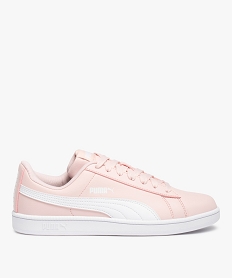 GEMO Baskets femme bicolores à lacets et semelle fine - Puma Rose