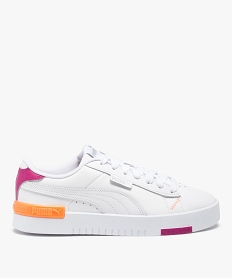 GEMO Baskets femme à détails contrastants - Puma Jada Blanc