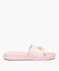 mules de piscine femme detail metallise - puma rose tongs sabots et espadrillesF805001_1