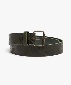 GEMO Ceinture garçon imprimé dinosaures Vert