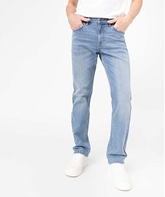 jean homme coupe regular coloris delave gris jeans regularF832401_2