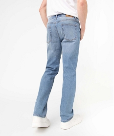 jean homme coupe regular coloris delave gris jeans regularF832401_3