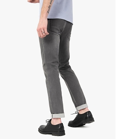 jean coupe regular homme gris jeans regularF833101_3