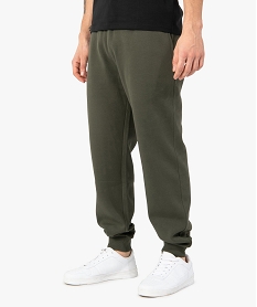 pantalon de jogging molletonne homme vertF842601_1