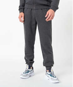 pantalon de jogging molletonne homme grisF842801_1