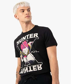 GEMO Tee-shirt homme avec motif – Hunter x Hunter Noir