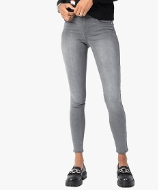 jegging femme taille normale gris jeggingF865901_1