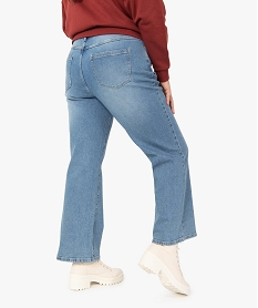 jean femme grande taille coupe ample gris pantalons et jeansF866701_3