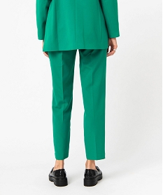 pantalon de tailleur femme vert pantalonsF872701_4