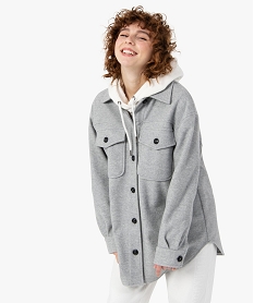 HOMEWEAR GRIS VESTE GRIS