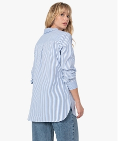 chemise femme a rayures de differentes largeurs imprimeF885901_3