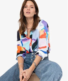 chemise femme multicolore imprimeF886301_1