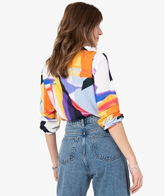 chemise femme multicolore imprimeF886301_3