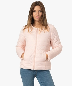 SANS GENRE BLACK BLOUSON ROSE