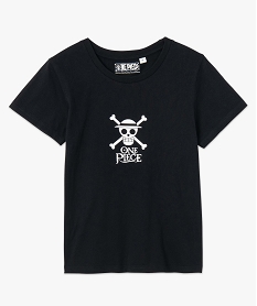 tee-shirt femme avec motif - one piece noirF908401_4
