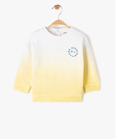 SWEAT VERT CLAIR SWEAT CEYLON YELLOW