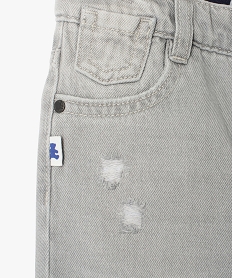 jean bebe garcon avec ceinture fantaisie – lulucastagnette gris jeansF929801_2