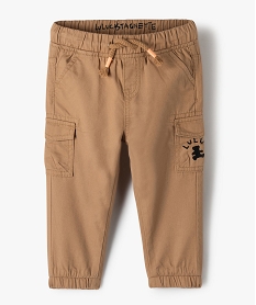 GEMO Pantalon bébé garçon resserré dans le bas - LuluCastagnette Beige