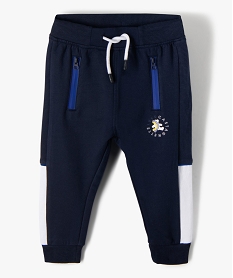 GEMO Pantalon de jogging bébé garçon molletonné - LuluCastagnette Bleu