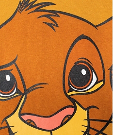 tee-shirt bebe garcon avec motif le roi lion - disney jauneF943801_2