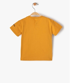 tee-shirt bebe garcon avec motif le roi lion - disney jauneF943801_3