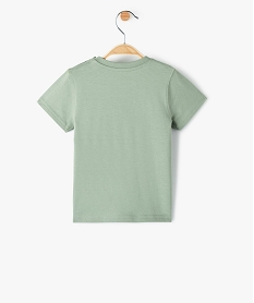tee-shirt bebe garcon avec motif vertF944401_3