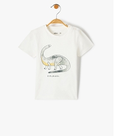 GEMO Tee-shirt bébé garçon avec motif Beige