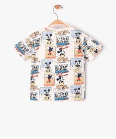 tee-shirt bebe garcon avec motif mickey - disney beigeF945001_3