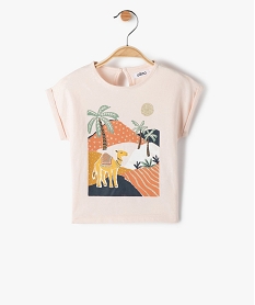 TOILE PINK TEE-SHIRT BLUSH